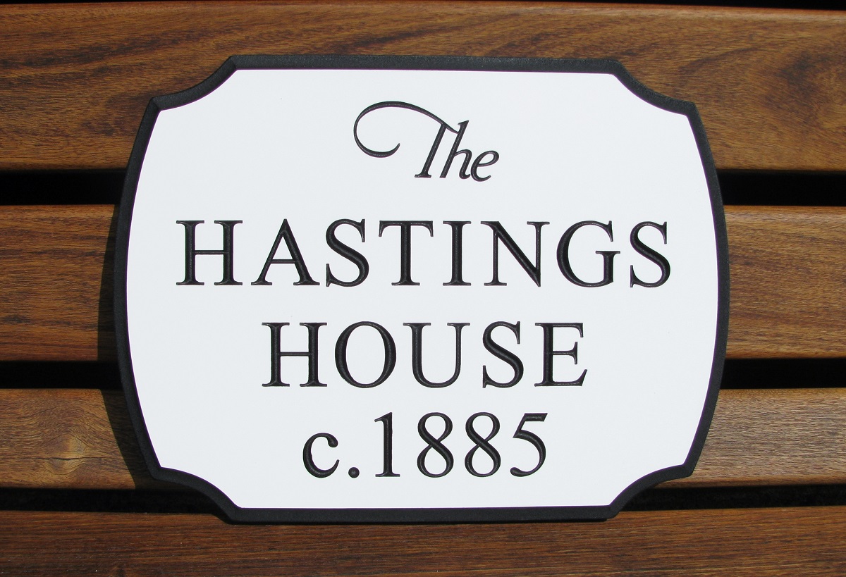 The Hastings House Creative Carved Signs